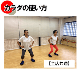 カラダの使い方